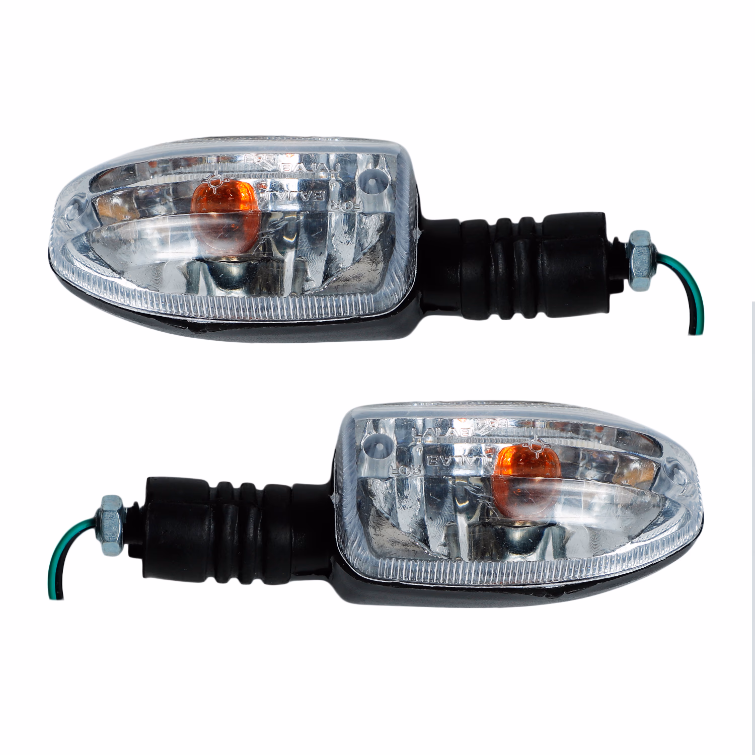 Bajaj Platina / Discover White Indicator Set Manufacturer in India